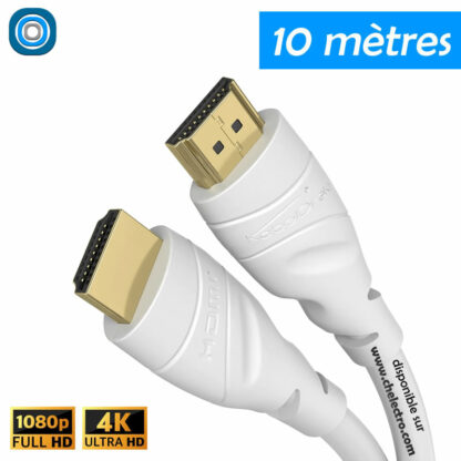 Câble HDMI Premium 2K4K | 10m
