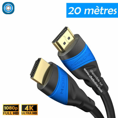 Câble HDMI Premium 2K4K | 20m