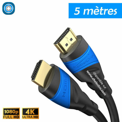 Câble HDMI Premium 2K4K | 5m