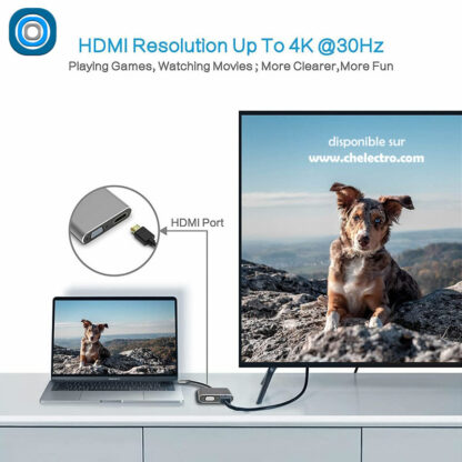 Convertisseur USB-C vers HDMI VGA – Image 2
