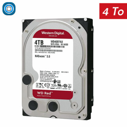 Disque dur 3.5 WD Red - 4To