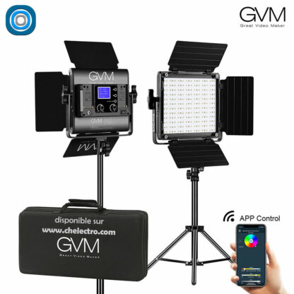 Kit Vidéo LED RGB | GVM 800D – Image 2