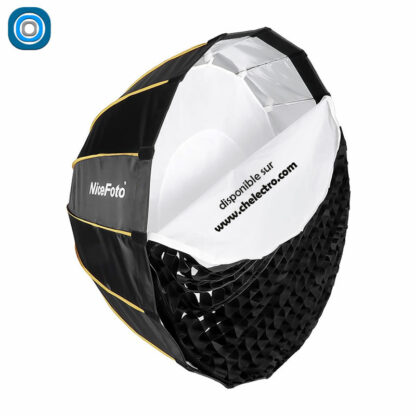 Softbox parabolique NiceFoto LED 120cm