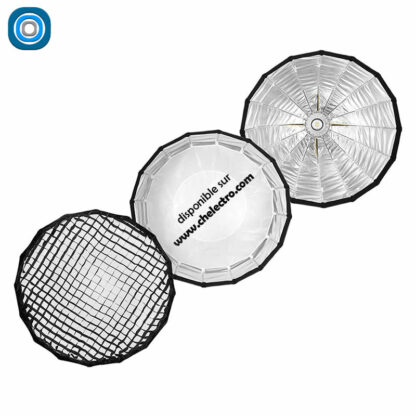 Softbox parabolique NiceFoto LED 120cm – Image 3