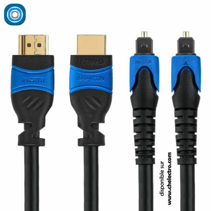 Pack câbles HDMI + optique