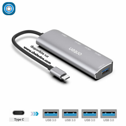 Hub USB-C | 4 ports USB 3.0 – Image 2