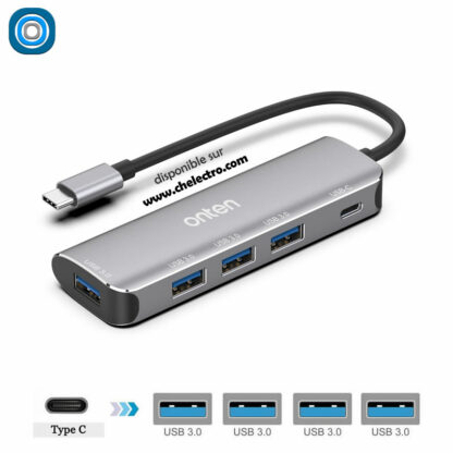 Hub USB-C | 4 ports USB 3.0
