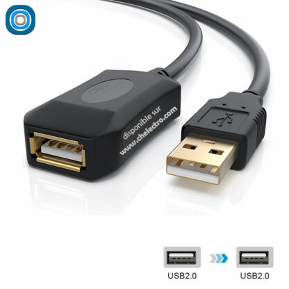 Rallonge USB amplifié 2.0 | 10m
