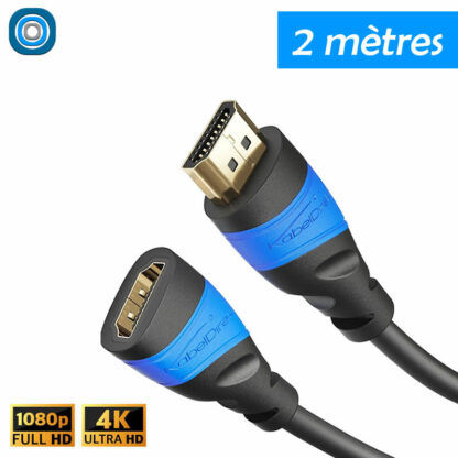 Rallonge HDMI Premium 2K4K | 2m