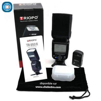 Flash cobra Triopo TR-950 II + déclencheur 2.4 GHz – Image 7