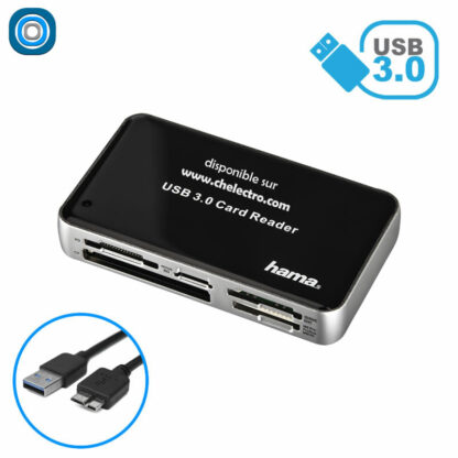 Lecteur de cartes / USB 3.0 | Hama