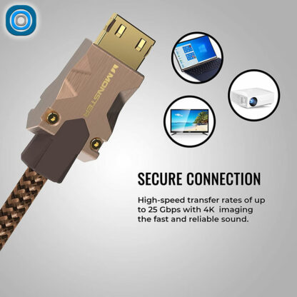 Câble HDMI Monster 2.0 4K | 1,5m – Image 2