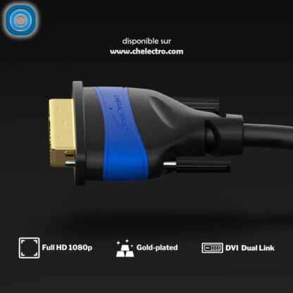 Câble DVI Dual Link | 2 mètres – Image 2