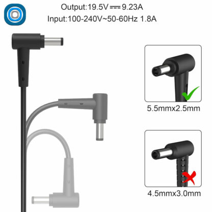 Chargeur MSI gamer | 180 Watts – Image 2