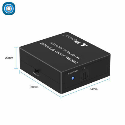 Splitter optique audio | 3 sorties – Image 3