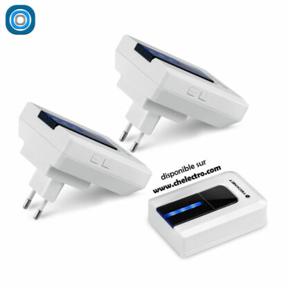 Double sonnerie sans fil | Tecknet