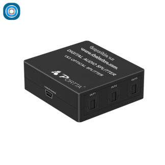 Splitter optique audio | 3 sorties