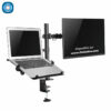 Support articulé écran + laptop