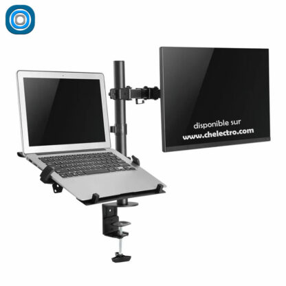 Support articulé écran + laptop