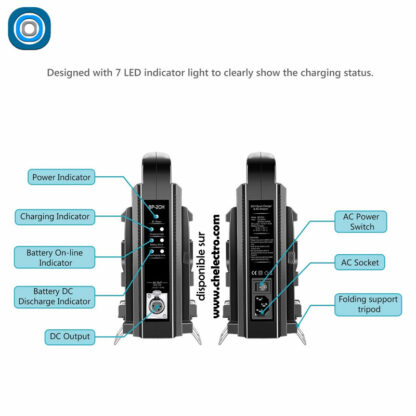 Double chargeur V Mount / V Lock – Image 6