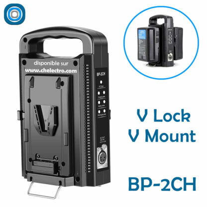 Double chargeur V Mount / V Lock