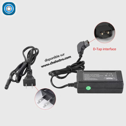 Chargeur D-Tap 16.8V / 2A – Image 2