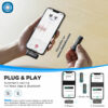 Double micro cravate iOS / iPhone – Image 2