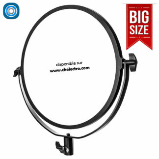 Éclairage studio LED circulaire XXL