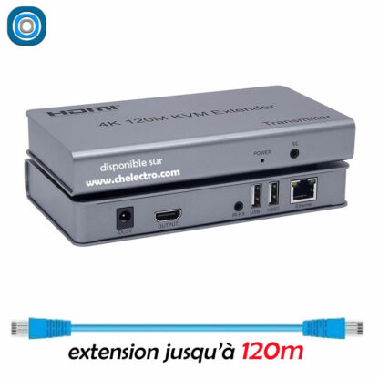 Extension KVM RJ45 | 120m