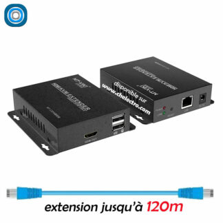 Extension KVM RJ45 Premium | 120m