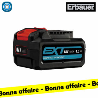 Chargeur + batterie 18V Erbauer
