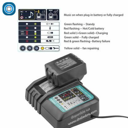 Chargeur Makita 14.4-18V – Image 3