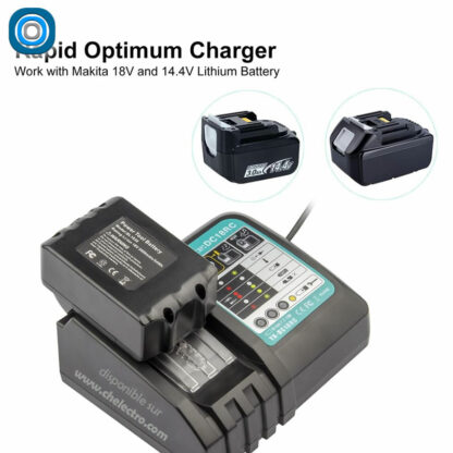 Chargeur Makita 14.4-18V – Image 2