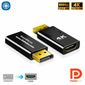 Convertisseur DisplayPort - HDMI | 4K