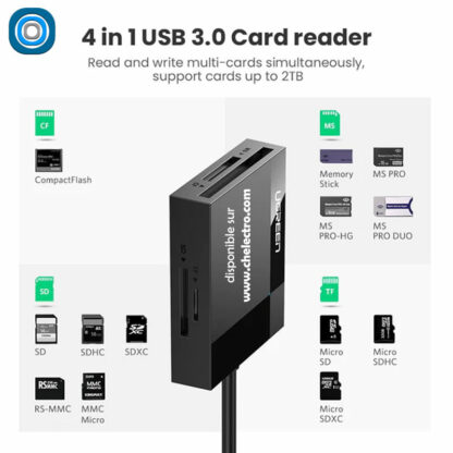 Lecteur de cartes / USB 3.0 | Ugreen – Image 3