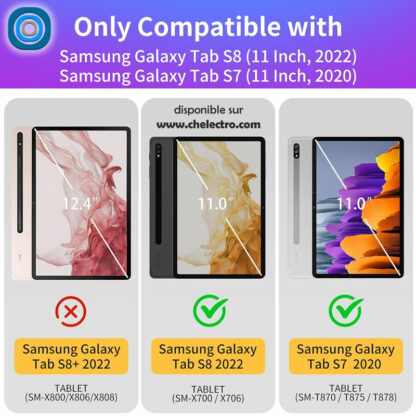 Etui Samsung Tab S7/S8 | Blue – Image 8