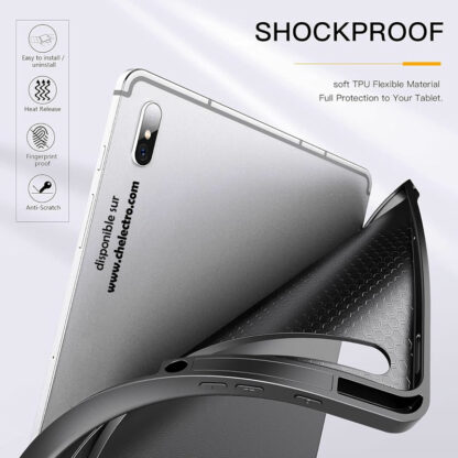 Etui Samsung Tab S7+ / S7FE / S8+ | Ztotop black – Image 4