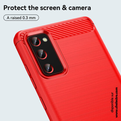 Coque Samsung S20 FE | Red – Image 3