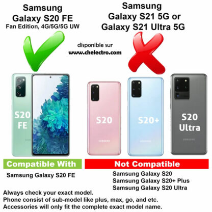 Coque Samsung S20 FE | Red – Image 3
