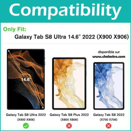 Etui Samsung Tab S8 Ultra | Clear – Image 5