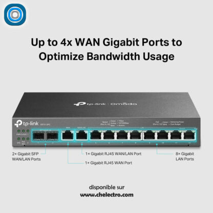 Contrôleur / Routeur - VPN Multi-WAN Omada Gigabit – Image 4