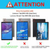 Etui Lenovo Tab M10 HD (2nd Gen) | Flowers – Image 8