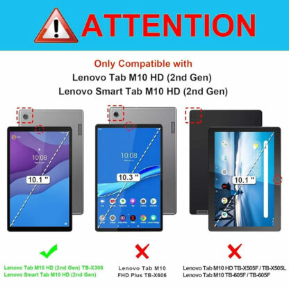 Etui Lenovo Tab M10 HD (2nd Gen) | Etoiles – Image 6