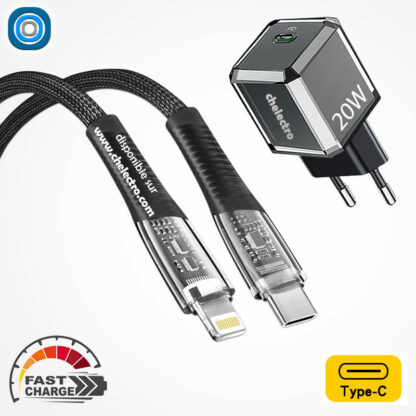Chargeur iPhone 20 Watts