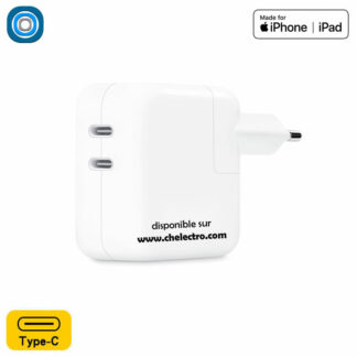 Chargeur Apple USB-C 35 W Duo