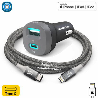 Chargeur iPhone 30 Watts