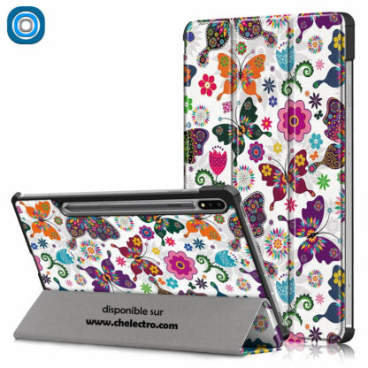 Etui Samsung Tab S7/S8 | Papillons