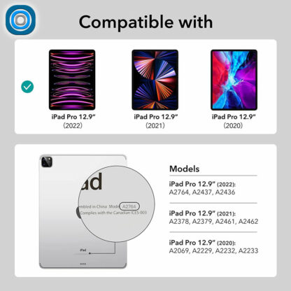 Etui iPad Pro 12.9 pouces | Gris – Image 7
