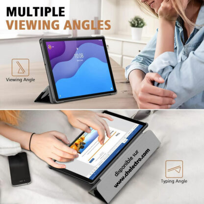 Etui Lenovo Tab M10 HD (2nd Gen) | Flowers – Image 3