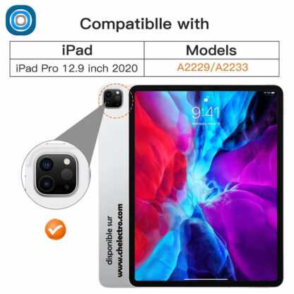 Etui iPad Pro 12.9 pouces | Noir – Image 2